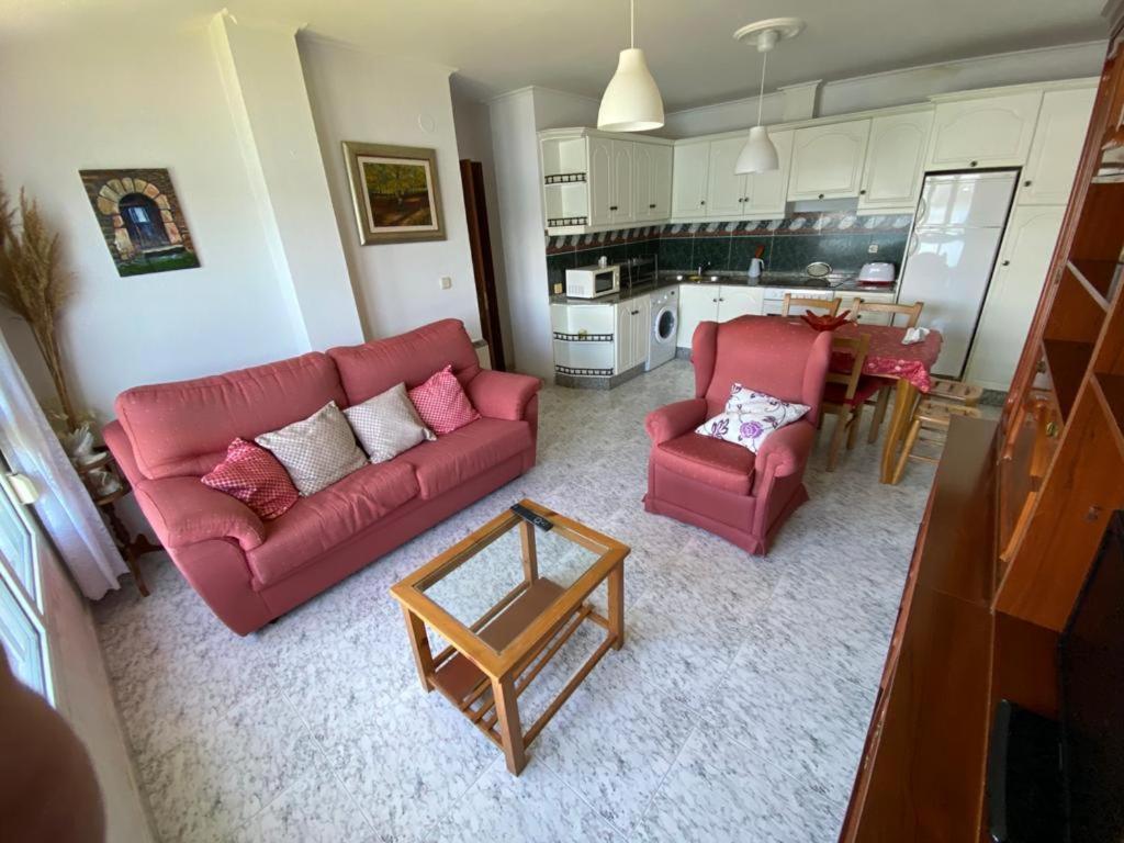 Apartamento Con Vistas Al Mar Y La Montana Santa Marta de Ortigueira Kültér fotó